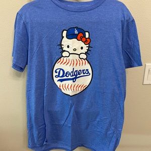 LA Dodgers Hello Kitty T Shirt